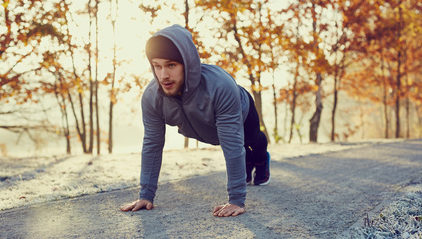 Morgens Krafttraining