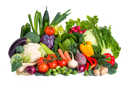 Dukan Diät: Foto von vielen Gemüsesorten.