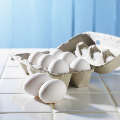 Eierdiät: Foto von einer Packung Eier