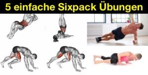 ᐅᐅᐅ 5 einfache Sixpack Übungen für zuhause (Anfänger)
